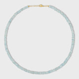 Aurora Aquamarine Fancy Cut Necklace