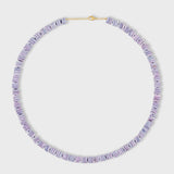 Aurora Purple Opal Fancy Cut Necklace
