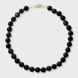 Oracle Onyx Crystal Sphere Necklace