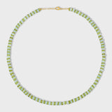 Aquamarine & Peridot Necklace