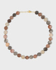 Oracle Sunstone Crystal Sphere Necklace