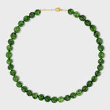 Oracle Chrome Diopside Crystal Sphere Necklace