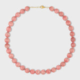 Oracle Rhodochrosite Crystal Sphere Necklace