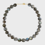 Oracle Labradorite Crystal Sphere Necklace