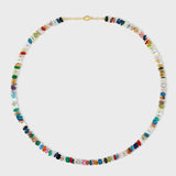 Aurora Rainbow Gemstone Necklace