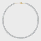 Aurora Topaz Fancy Cut Necklace