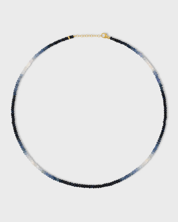 Men's Arizona Ombre Blue Sapphire Necklace