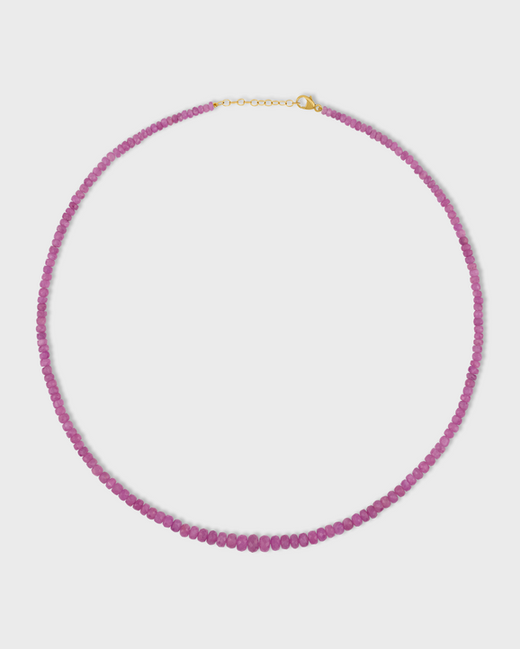 Arizona Pink Sapphire Necklace
