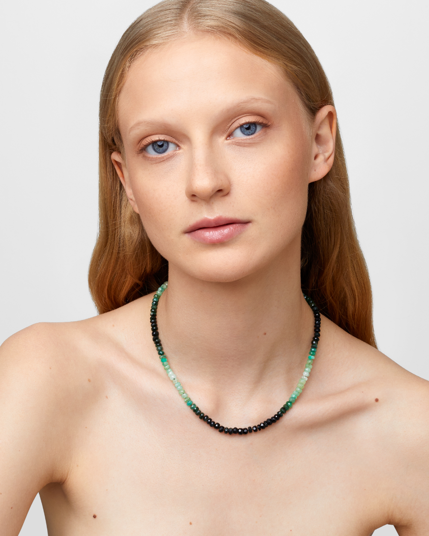 Arizona Jumbo Emerald Necklace