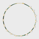 Arizona Ombre Emerald Pearl Necklace