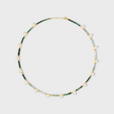 Men's Arizona Ombre Emerald Pearl Necklace