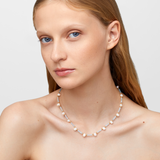 Arizona Aquamarine Pearl Necklace