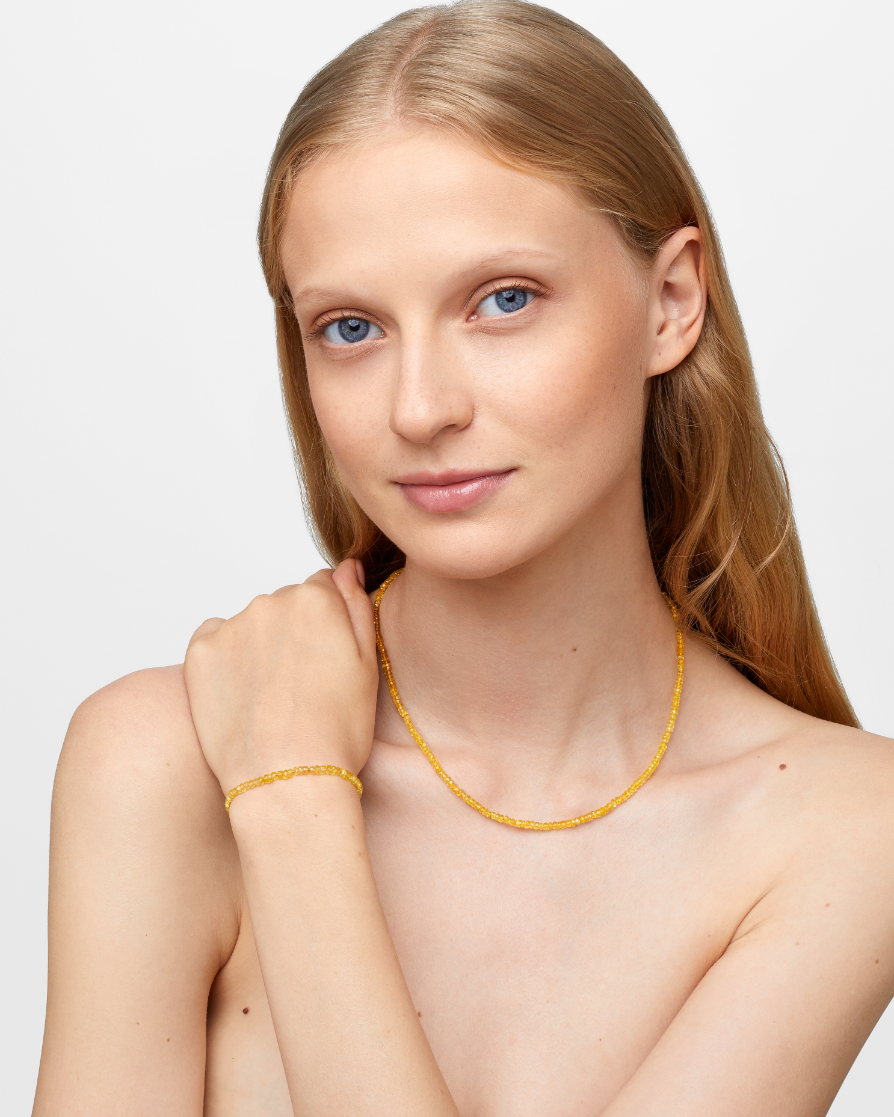 Arizona Yellow Sapphire Necklace