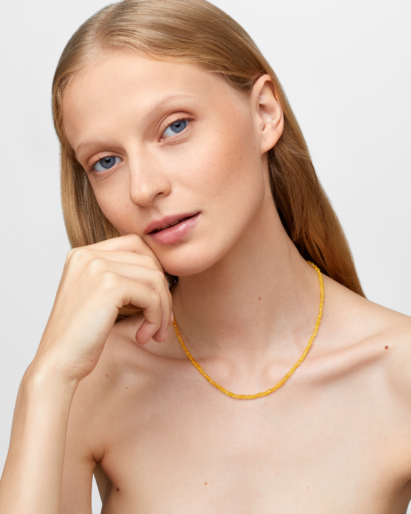 Arizona Yellow Sapphire Necklace