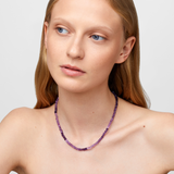 Arizona Jumbo Ombre Amethyst Necklace