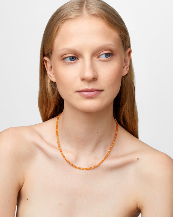 Arizona Marigold Sapphire Necklace