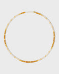 Arizona Jumbo Yellow Sapphire Gold Bead Necklace