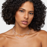 Arizona Pastel Sapphire Double Long Necklace