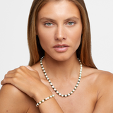 Ocean Jumbo Emerald Pearl Necklace