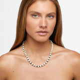 Ocean Jumbo Emerald Pearl Necklace