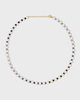 Ocean Jumbo Blue Sapphire Pearl Necklace