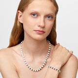 Ocean Jumbo Blue Sapphire Pearl Necklace