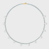 Arizona Aquamarine Gem Drop Necklace