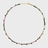 Tourmaline & Chrome Diopside Necklace