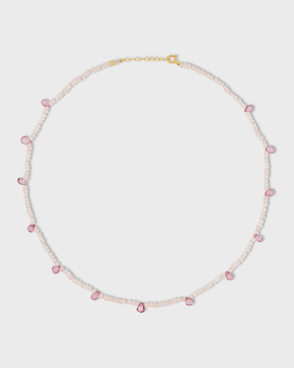 Arizona Rose Quartz & Pink Topaz Candy Necklace