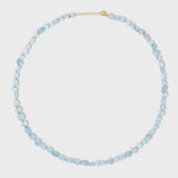 Arizona Aquamarine Pebble Necklace