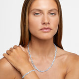 Arizona Aquamarine Pebble Necklace