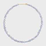 Arizona Blue Lace Agate Pebble Necklace