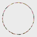 Arizona Faceted Watermelon Tourmaline Necklace