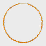 Arizona Citrine Faceted Oval Necklace