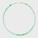 Arizona Chrysoprase Smooth Oval Necklace