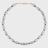 Hematite Teardrop Necklace