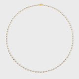 Astral Champagne Diamond Link Necklace