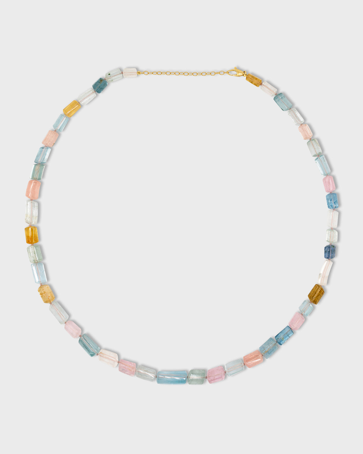 Gaia Aquamarine Gemmy Necklace