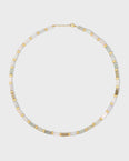 Jade Gold Bead Necklace