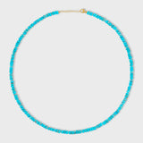 Nevada Turquoise Rondelle Necklace