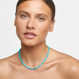 Nevada Turquoise Rondelle Necklace