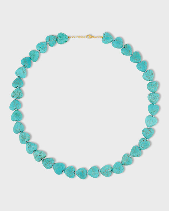 Nevada Turquoise Heart Necklace