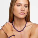 Nevada Purple Turquoise Necklace