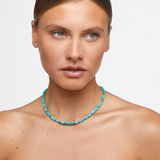 Nevada Turquoise Heishi Necklace