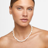 Ocean Mismatched Pearl Necklace