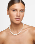 Ocean Mismatched Pearl Necklace