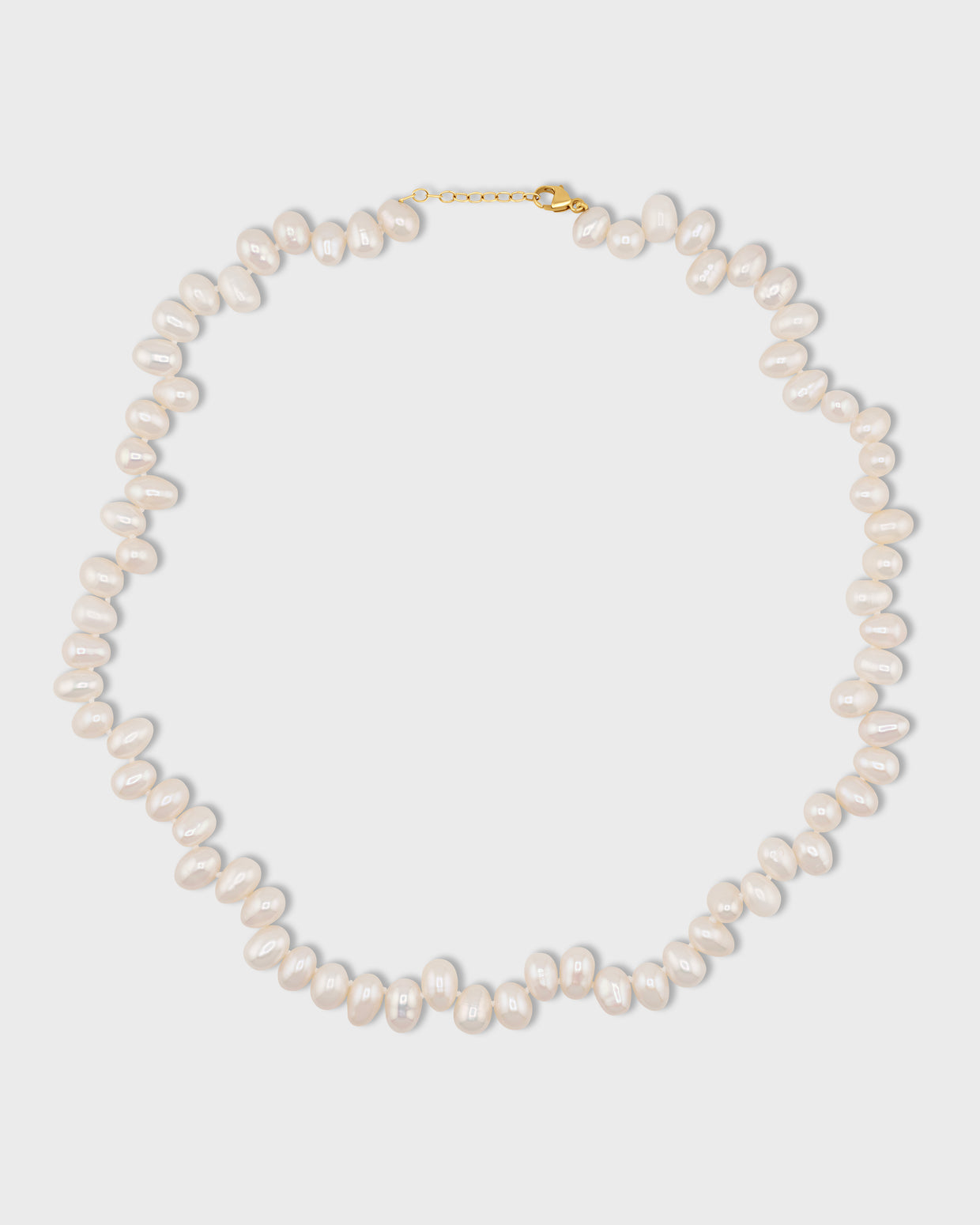 Ocean Mismatched Pearl Necklace