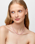 Ocean Connection Pearl & Pink Sapphire Necklace