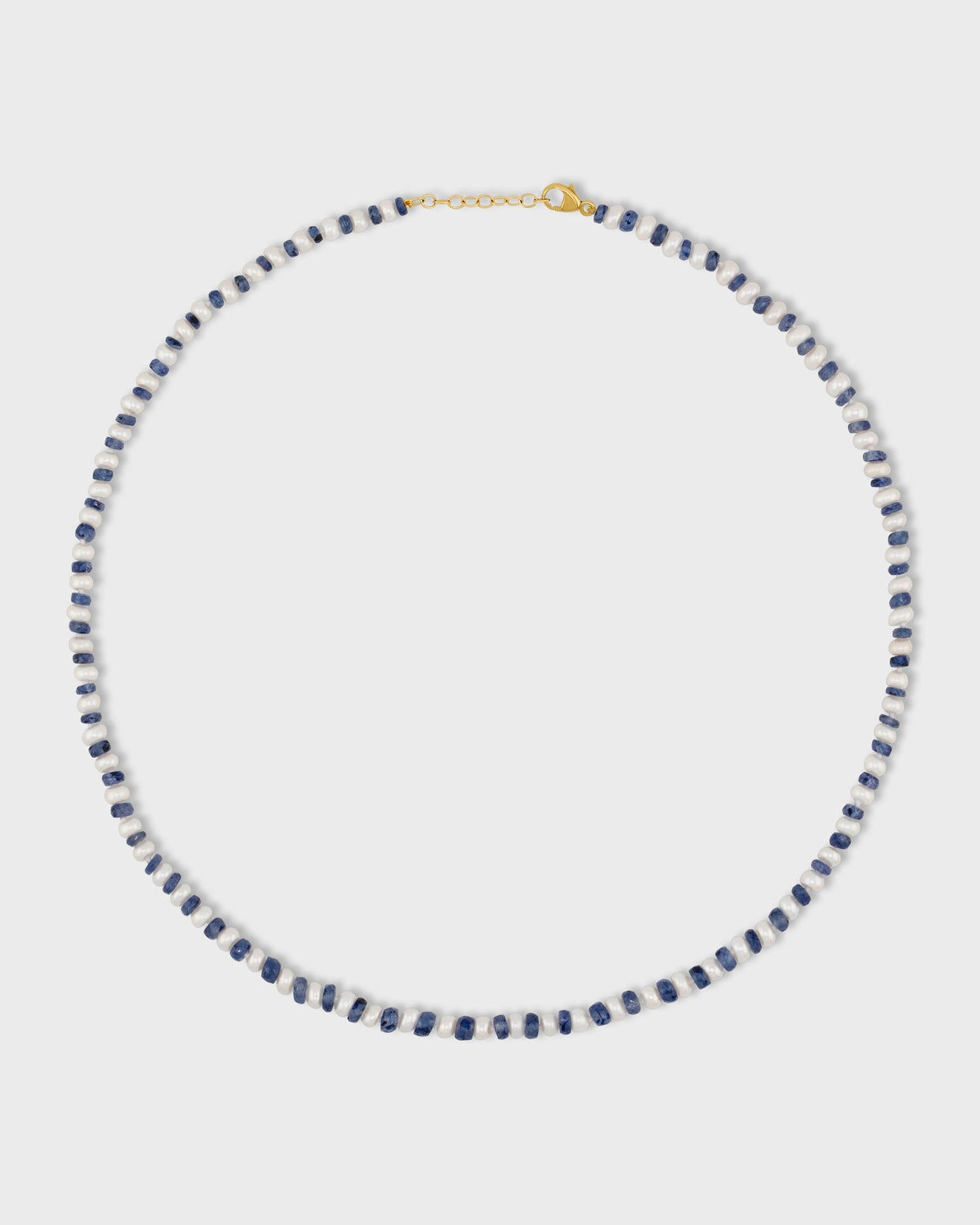 Men's Ocean Connection Sapphire & Pearl Necklace