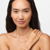 Ocean Connection Opal Pearl Necklace